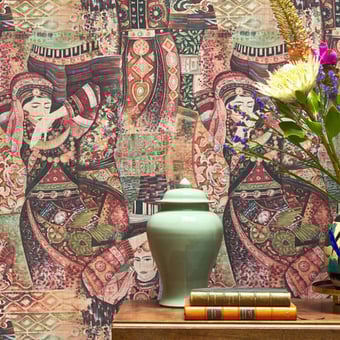 Carta da parati Odisha Dance Pure Cashmere Arte