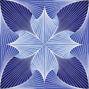 Carreau Tipo 1 Indigo Mavi Ceramica
