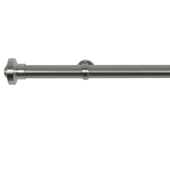 Dome 25 rod wall mounting kit for eyelets Acier Brossé Houlès