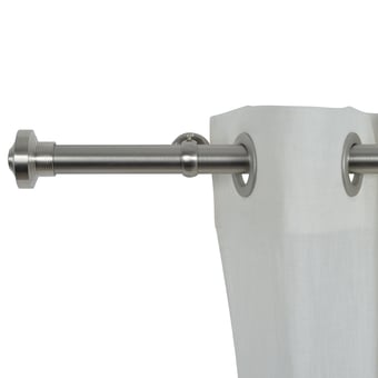 Dome 25 rod wall mounting kit for eyelets Acier Brossé Houlès