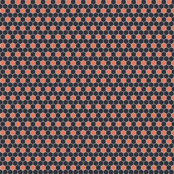 Mosaico Bari Orange/Black Vidrepur