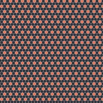 Mosaico Bari Orange/Black Vidrepur