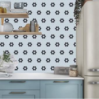 Mosaico Genova Blue/Black Vidrepur
