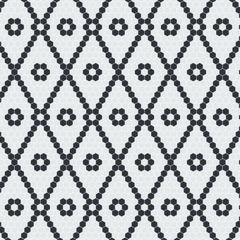 Mosaico Savona Blue/Black Vidrepur