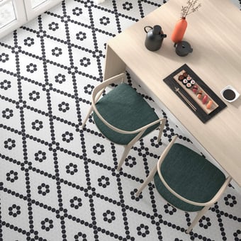 Mosaico Savona Blue/Black Vidrepur