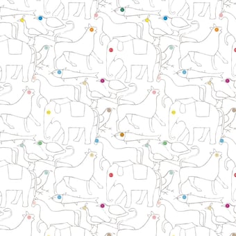 Papier peint panoramique Animals Ivory Bien Fait