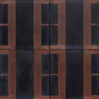 Zementfliese Sepal Bark Charcoal Marrakech Design