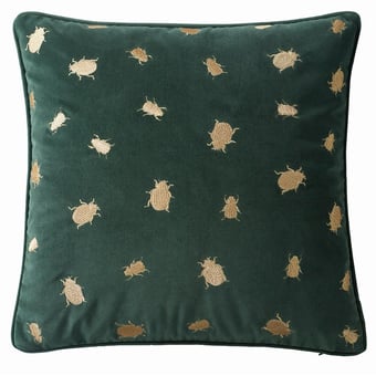 Firefly Cushion Emerald Clarke and Clarke