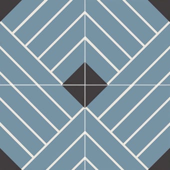 Jacques cement Tile Cygne-Hibou Beauregard Studio