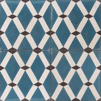 Piastrella di cemento Korfu Noctambule Marrakech Design