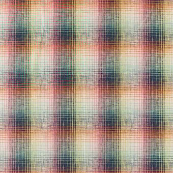 Hamada Fabric Charcoal/Gold Harlequin