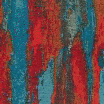 Tessuto Second Firing 10 Dalpayrat Blue Rubelli