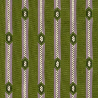 Tessuto Diamond Stripe Silver Rubelli