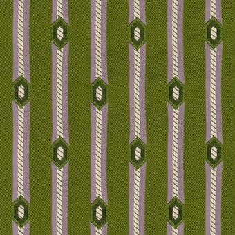 Tela Diamond Stripe Silver Rubelli