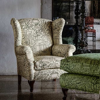 Rousham Fabric Pistachio Rubelli