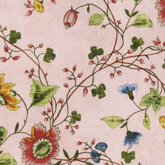 Lady Bloom Fabric Acqua Rubelli