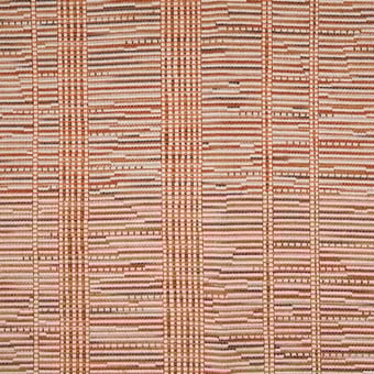 Sillons Fabric Terracotta Lelièvre