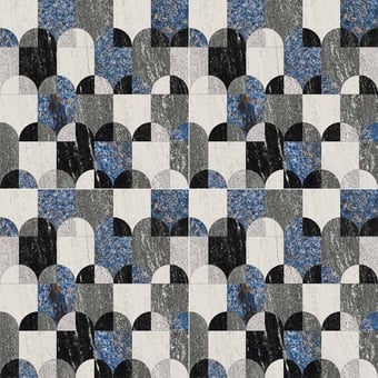 Gres porcelánico Decori Arc Blu Fioranese