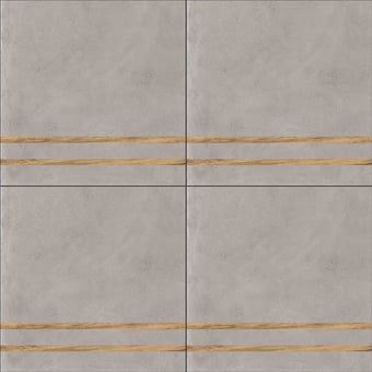 2 Lines Porcelain stoneware Bianco Fioranese