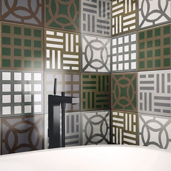Gres porcellanato Kondo Cream Silver Inthetile