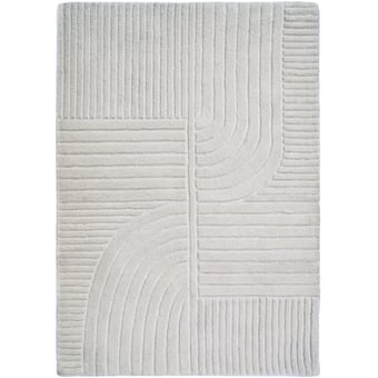 Tapis Equivok Blanc cassé Edito