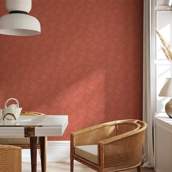 Enlacé Wallpaper Nectarine Maison Martin Morel