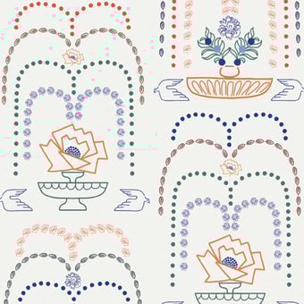 Fontaine Wallpaper Nacre Maison Martin Morel