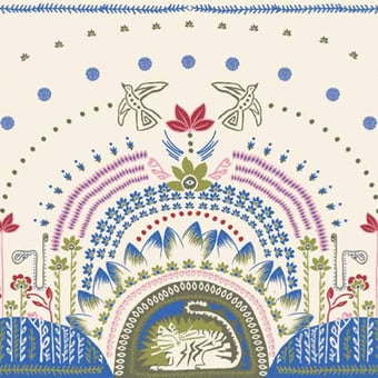 Fresque Diego Panel Nacre Maison Martin Morel