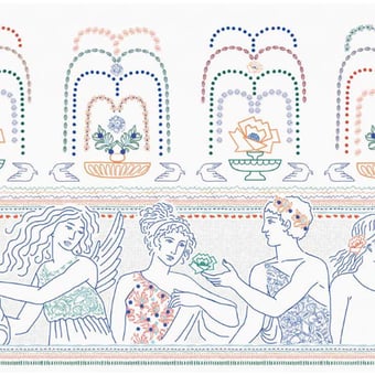 Fresque Olympe Panel Nacre Maison Martin Morel