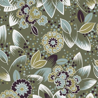New Waterlily Wallpaper Nacre Maison Martin Morel