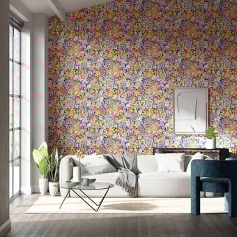 Carta da parati Sanguine Pomegranate/Clemantine/Peony/Blueberry Harlequin