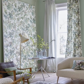 Thelmas Garden Panel Céladon Designers Guild