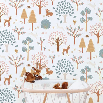 Forest Living Wallpaper Deer Lilipinso