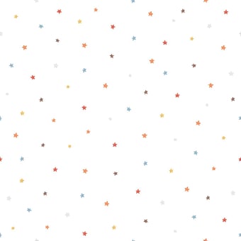 Papier peint Stars Mix Colors Multicolore Lilipinso