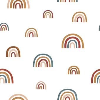 Papier peint Good-looking Rainbows Multicolore Lilipinso