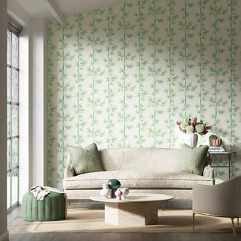 Papier peint Isabella Sky/Porcelain Harlequin