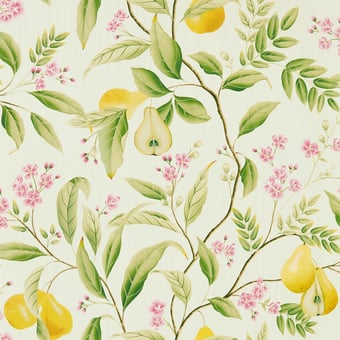 Papier peint Marie Fig leaf/Honey/Blossom Harlequin