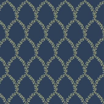 Laurel Wallpaper Navy Rifle Paper Co.
