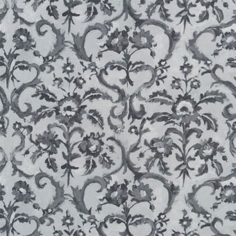 Guerbois Fabric Charcoal Designers Guild