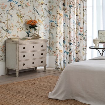 Pluma Fabric Olivine Romo