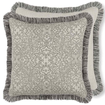 Aletta Cushion Pewter Romo
