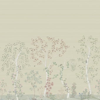Revêtement mural Seasonal Woods Grasscloth Oat Natural Grasscloth Cole and Son