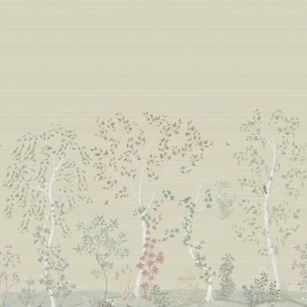 Seasonal Woods Grasscloth Wall Covering Oat Natural Grasscloth Cole and Son