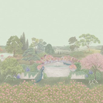 Idyll Panel Blush Cole and Son