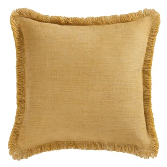 Cuscino Gabriel Jaune Miel Toiles de Mayenne