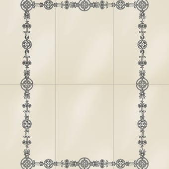 Composizione Corniche Tile Nero Petracer's