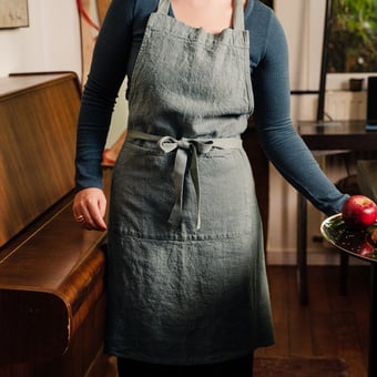Doudou Vert de Gris Apron Vert de gris Charvet Editions