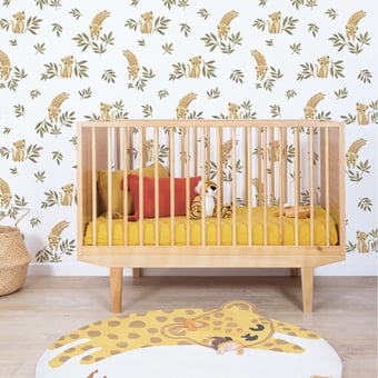 Papier peint Agile Cheetah Multicolore Lilipinso