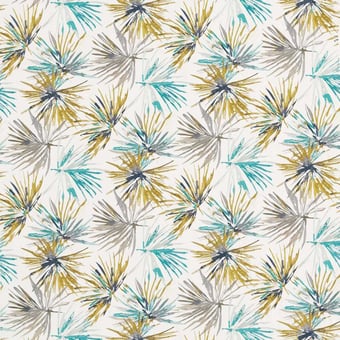 Aucuba Fabric Ink/Gold Harlequin