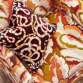 Calathea Velvet Amber Light/Brazilian Rosewood/Pomegranate/Shiitake Harlequin